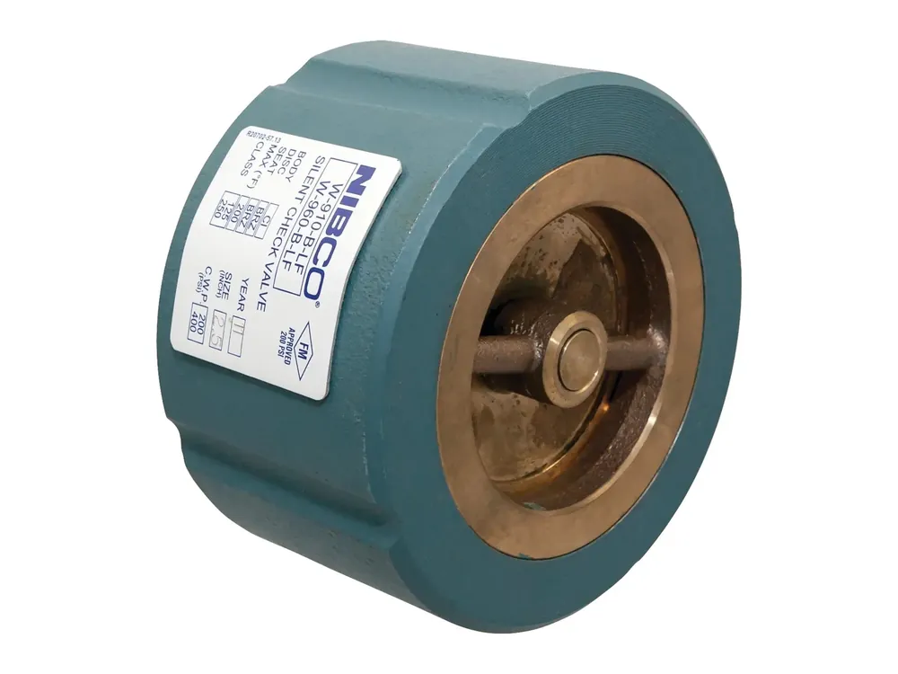 Nibco NLN10XE W-910-B-LF Check Valve 2-1/2 Inch