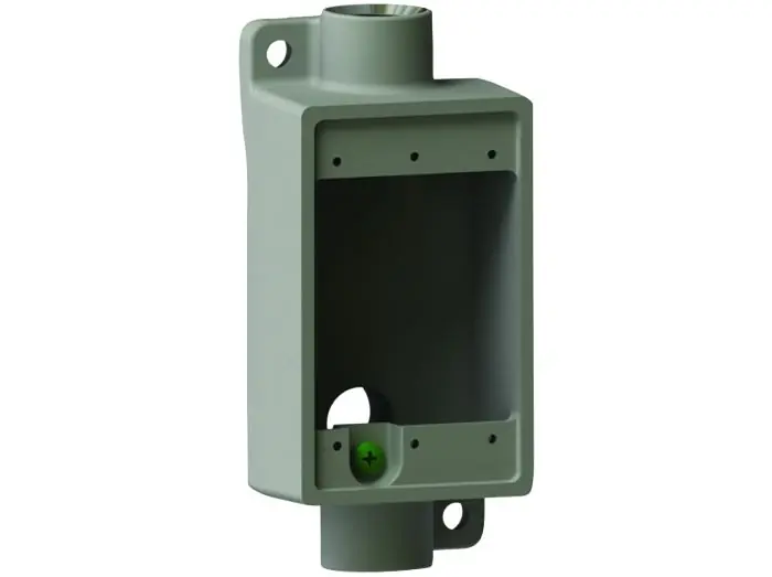Hubbell FSCA1 FSCA Type Shallow Device Box 1/2 inches