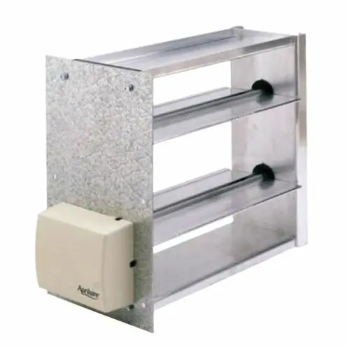Research Products 6829 Rectangular Zone Damper with Motor