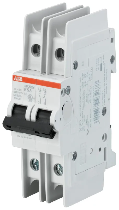 Abb SU202M-K8 Mcb 2p K 8a 480