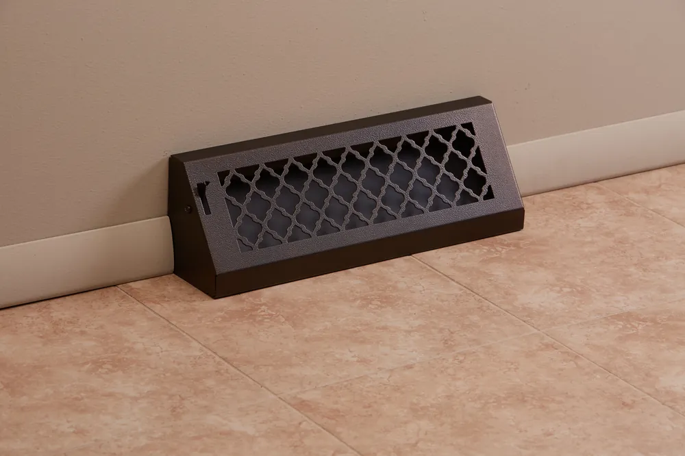 SteelCrest BTU15BBSORB Baseboard Vent 15 Inch Oil-rubbed Bronze