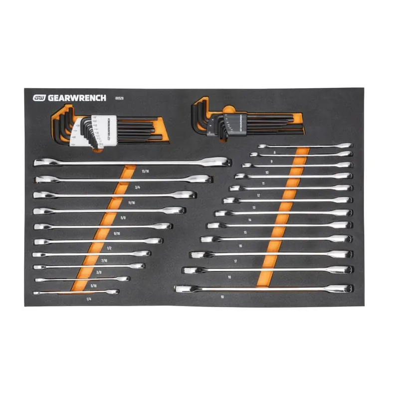 Gearwrench 86528 Modset 44pc Sae/Mm 90t Rw & Hex Key Set