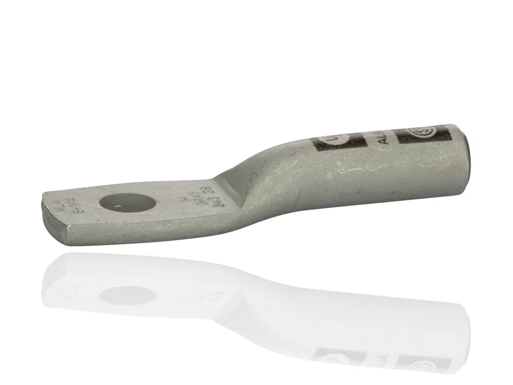 Nsi Industries Al6-14 Al6-14 1/4 Inch 6 Awg Standard Barrel 1-Hole Compression Lug