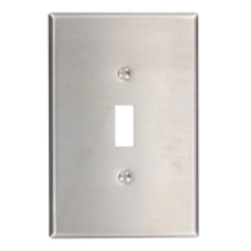 Leviton 84101-40 1-gang Toggle Device Mount Switch Oversized Wallplate