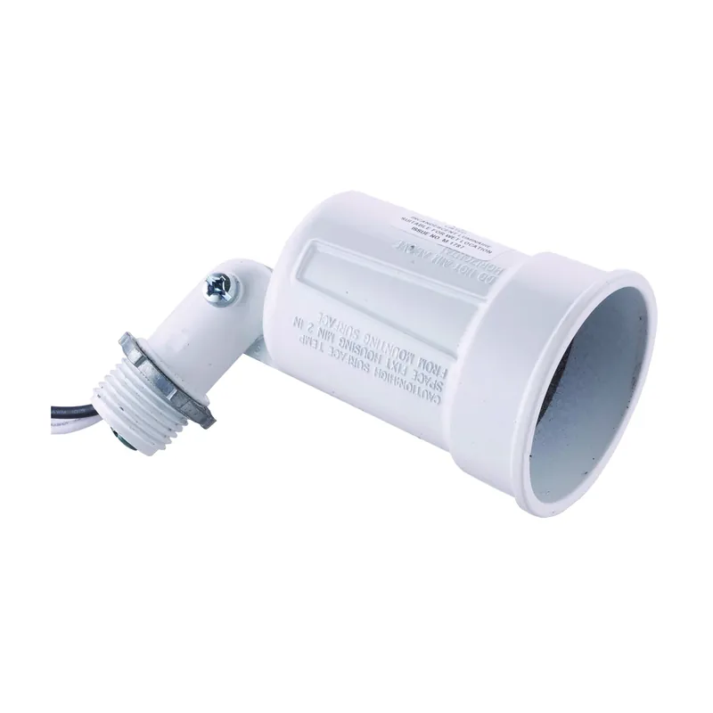 Hubbell 5606-1 Traditional Style Weatherproof Lampholder 75 to 150 W PAR38 Lamp