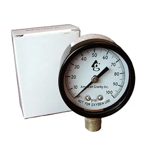 American Granby eipg2002-4lnl Pressure Gauge 200 Psi No Lead