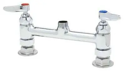 Ts Brass b-0220-lnm 8 Inch Center Deck Mount Faucet