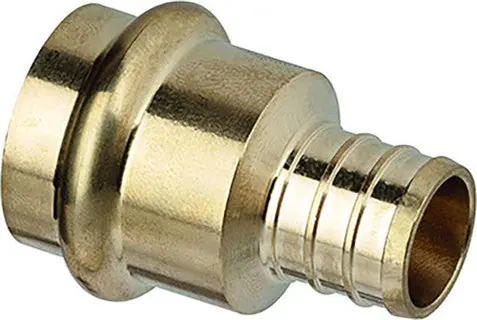 Viega 44360 Pex Crimp Press Transition Coupling 3/4x1/2