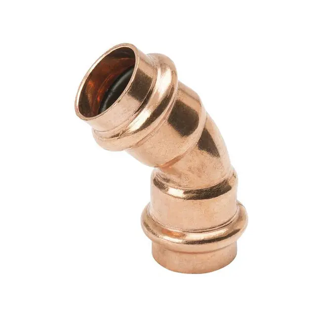 Mueller Streamline press-pf03026 Copper Press 45 Elbow 1/2 in