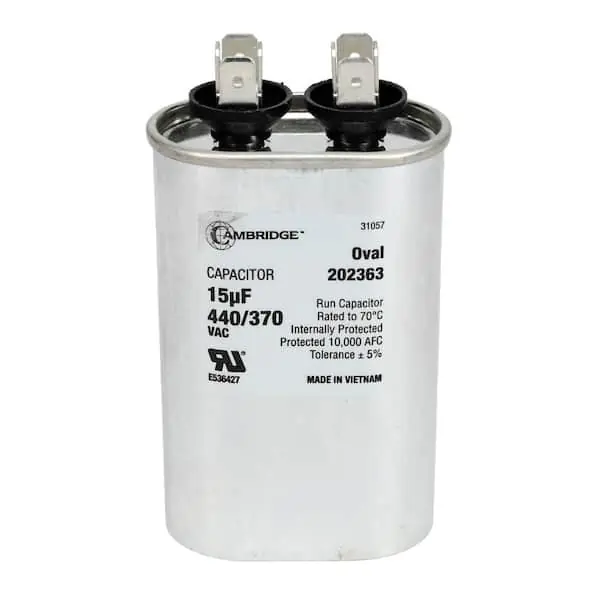 Cambridge 202363 Run Capacitor 2.01 in. x 1.22 in. x 3.15 in.