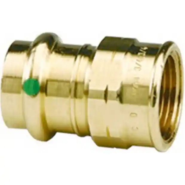 Viega 79295 Propress Adapter 1/2 X 3/8 Inch Press X Fnpt Bronze