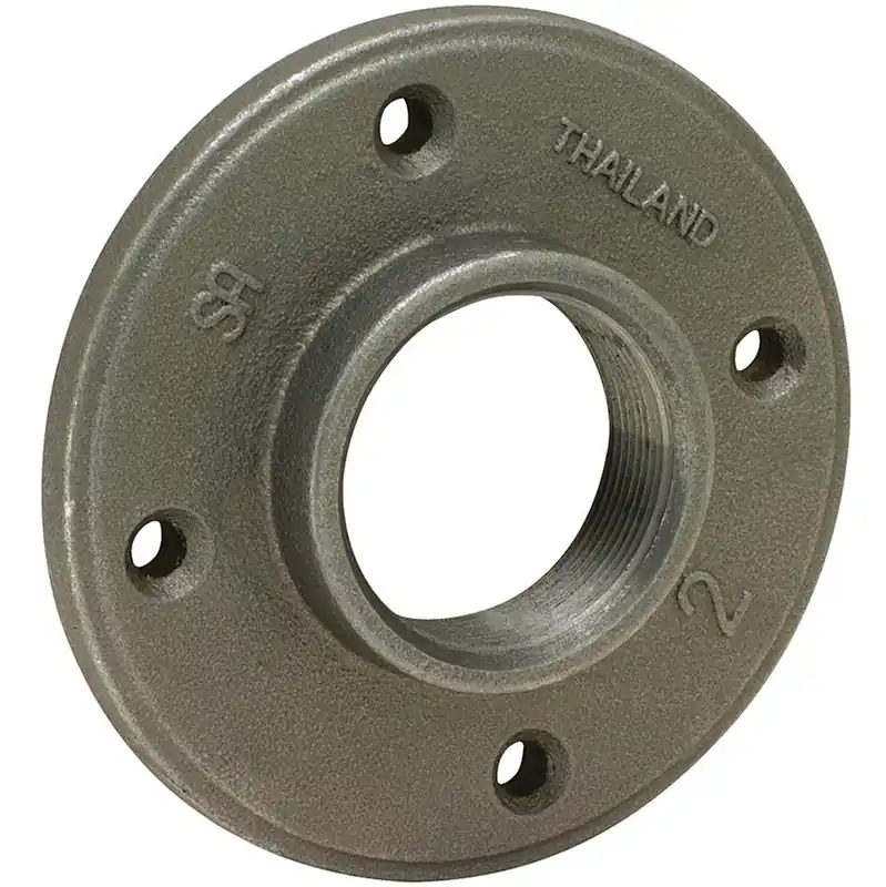 Matco-norca zmbff03 Black Malleable Iron Floor Flange 1/2 in