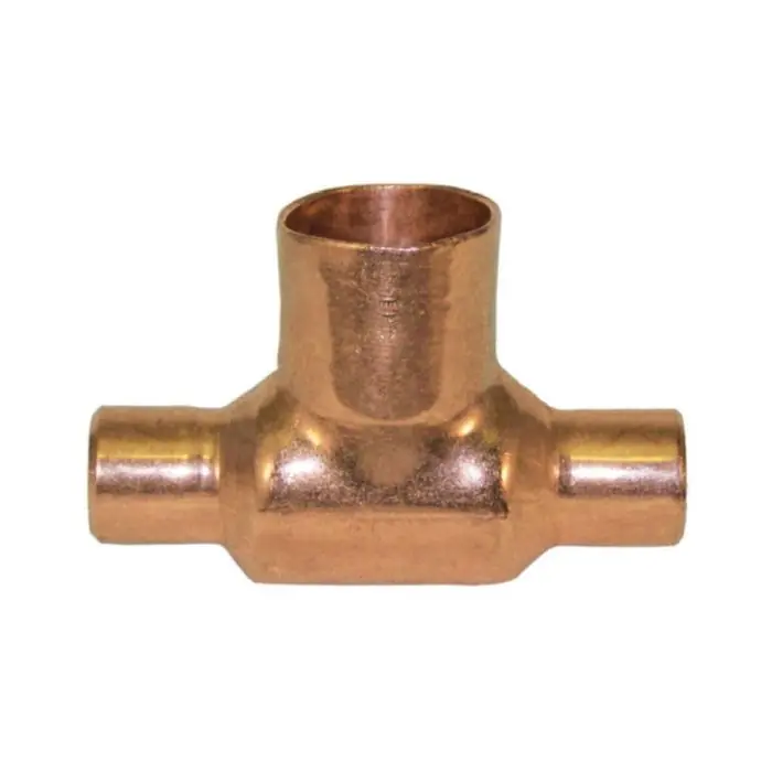Elkhart Products 10032704 1/2 inches x 1/2 inches x 3/4 inches C x C x C Wrot Copper Bullhead Tee