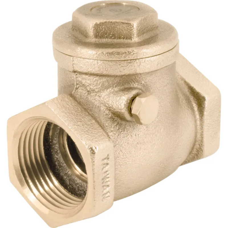 Legend Valve 105-111nl 4 inches fip x fip forged brass swing check valve