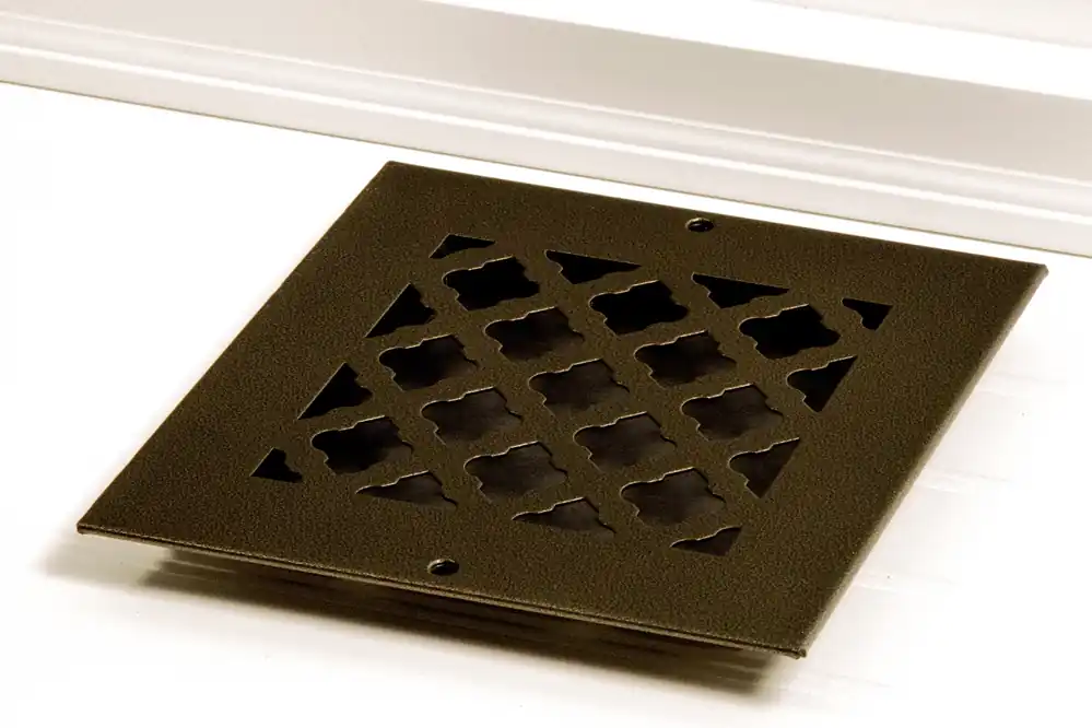 SteelCrest BTU6X6RORBH Fixed Return Grille 6x6 Oil-rubbed Bronze