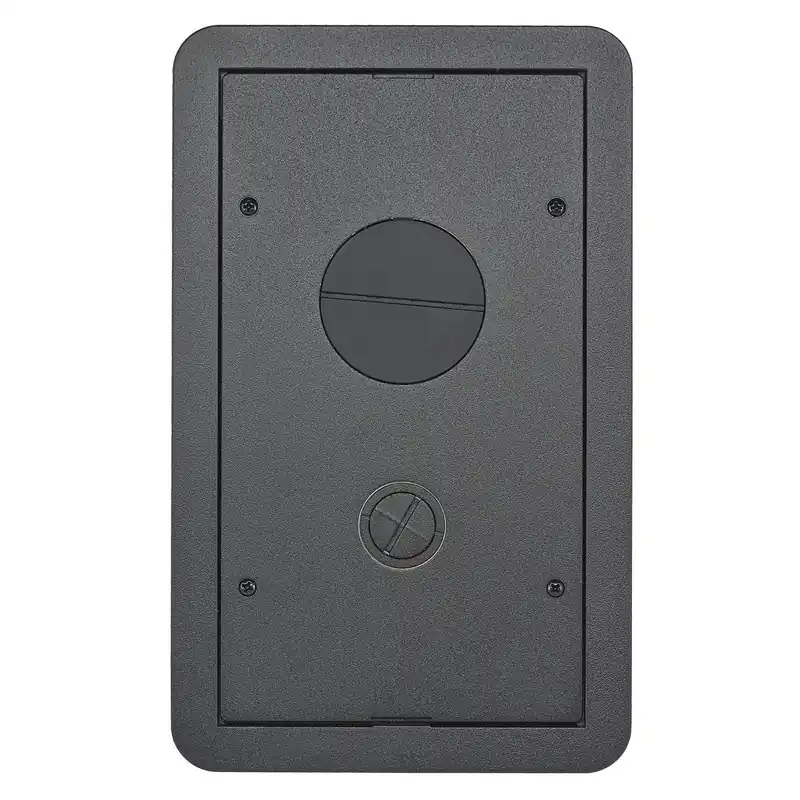 Hubbell 24GCFFCVRBK CFB2G & CFB4G Rectangular Furniture Feed Series Surface Cover Assembly