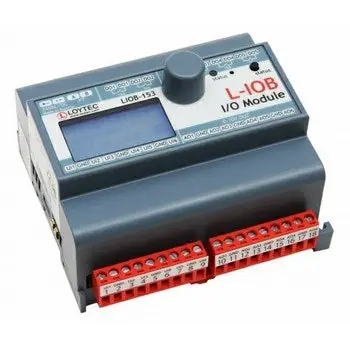 Loytec LIOB-153 LON I/O Module 6UI 6AO 5DO