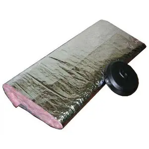 Atco Rubber Products 11000608 Metalized Duct Sleeve R-6 8in X 5ft