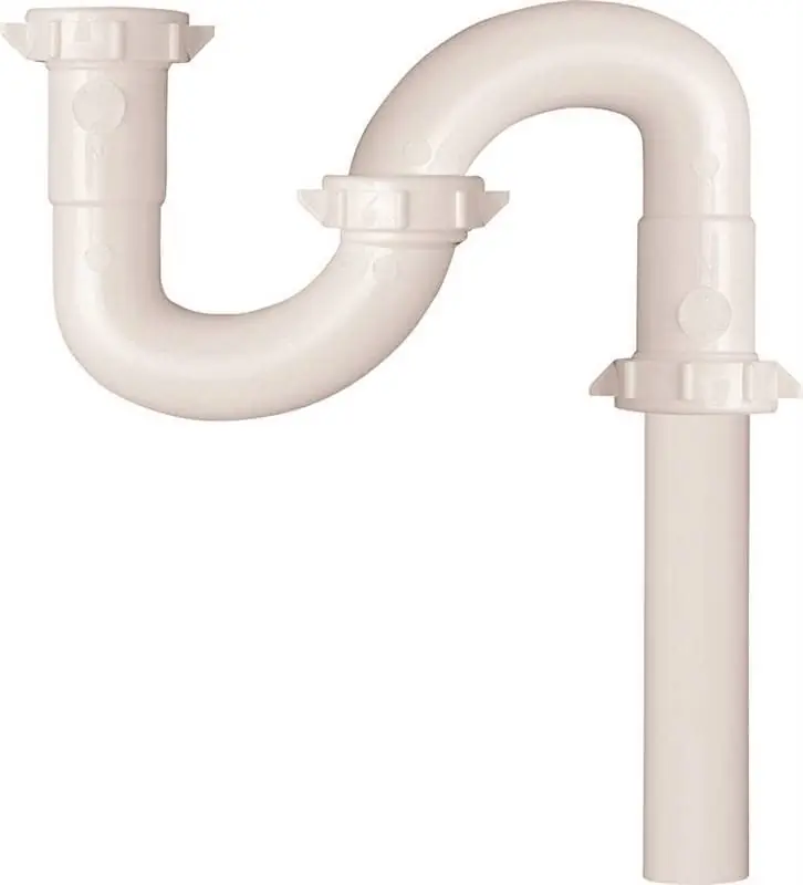 Keeney pp943w S-trap 1-1/4 in Slip Joint White