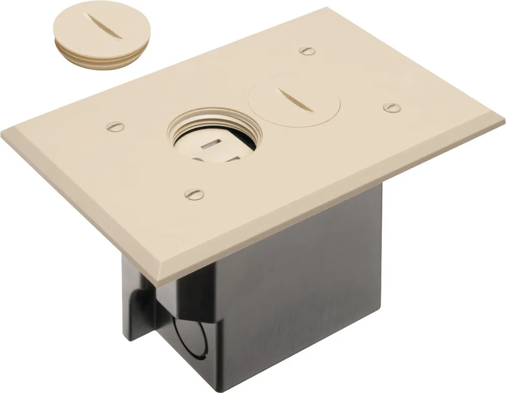 Arlington Industries FLBR101LA Non Metallic Box Retro Floor Box