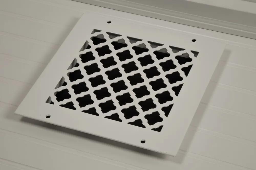 SteelCrest BTU8X8RWHH Fixed Return Grille 8x8 Inch