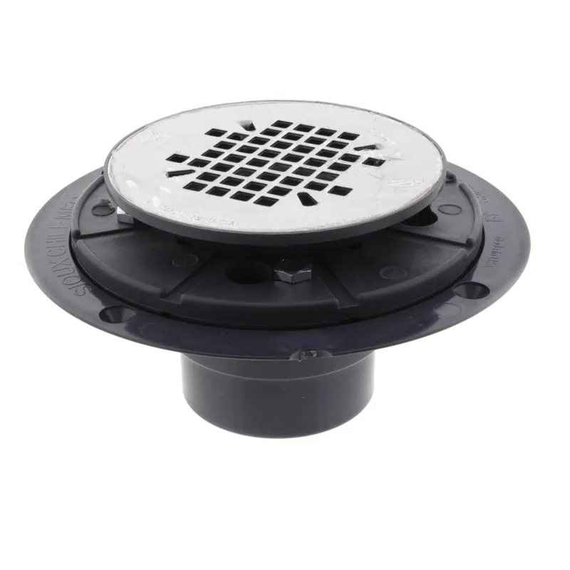 Sioux Chief 821-270P 821 Series 2 in. Hub Plastic Stainless Steel Shower Drain