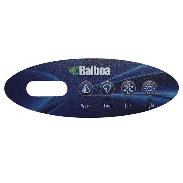 Hydroquip 80-11393-k Topside Overlay 4 Button