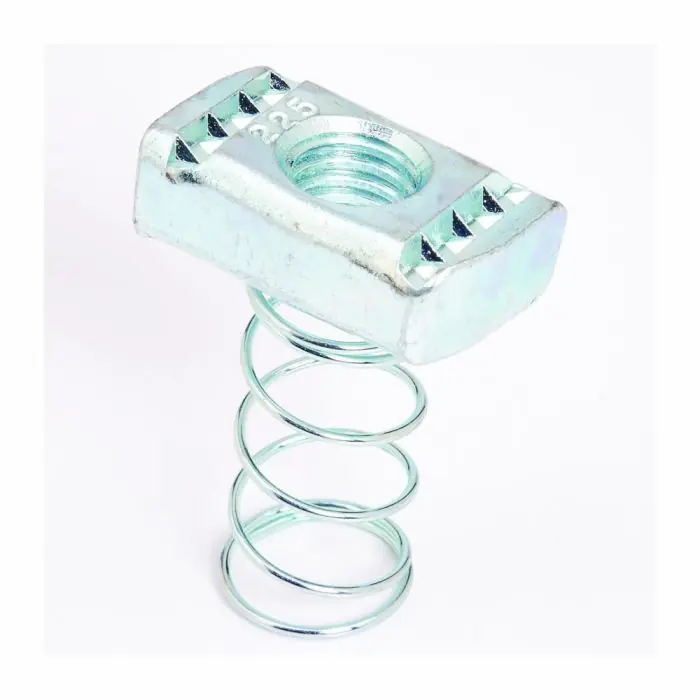 Eaton B-Line N228ZN Channel Nut With Spring 3/8-16 Thread