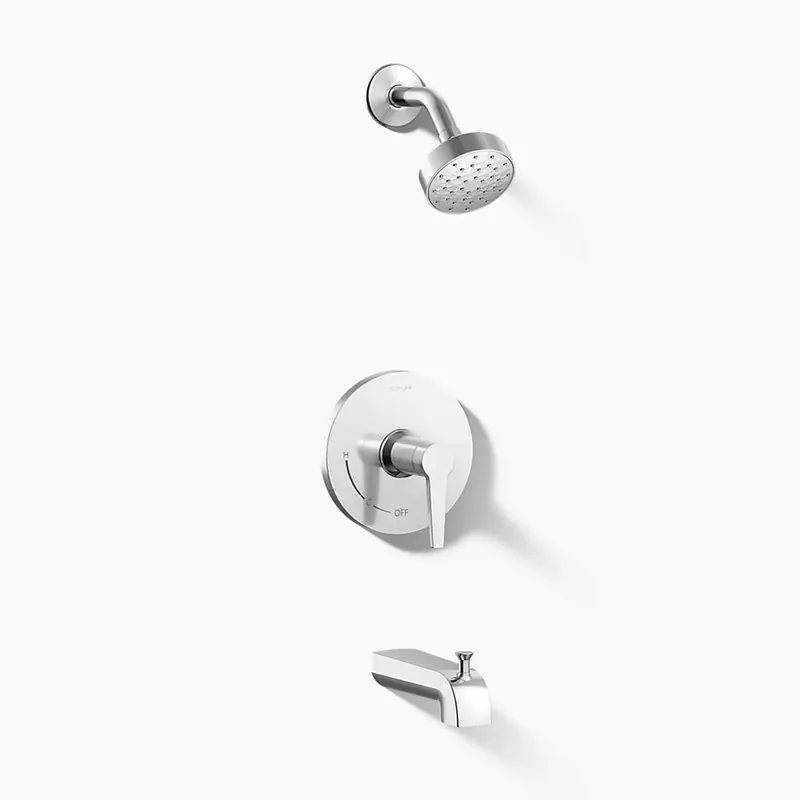Kohler TS97074-4Y-BL Pitch Rite-Temp bath and shower trim kit 2.5 gpm