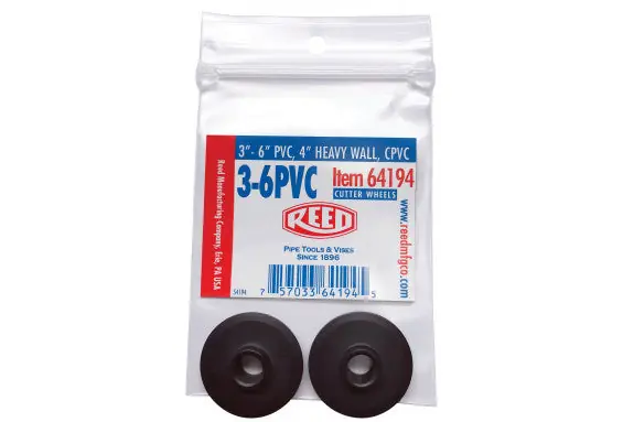 Reed 64194 Cutter Wheels Pvc Abs Cpvc 2 Pack