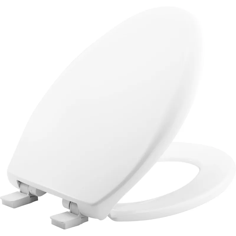 Bemis 1200e4bi Elongated Plastic Toilet Seat Biscuit
