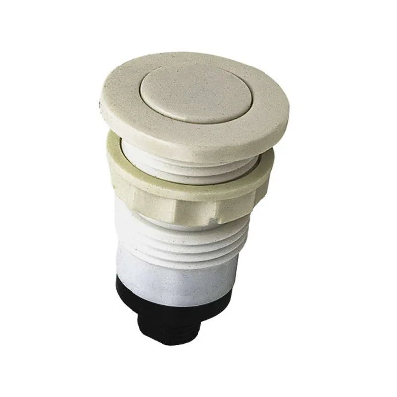 Senays b340wa Air Button 1-1/4 in White Pvc Gunite Pool