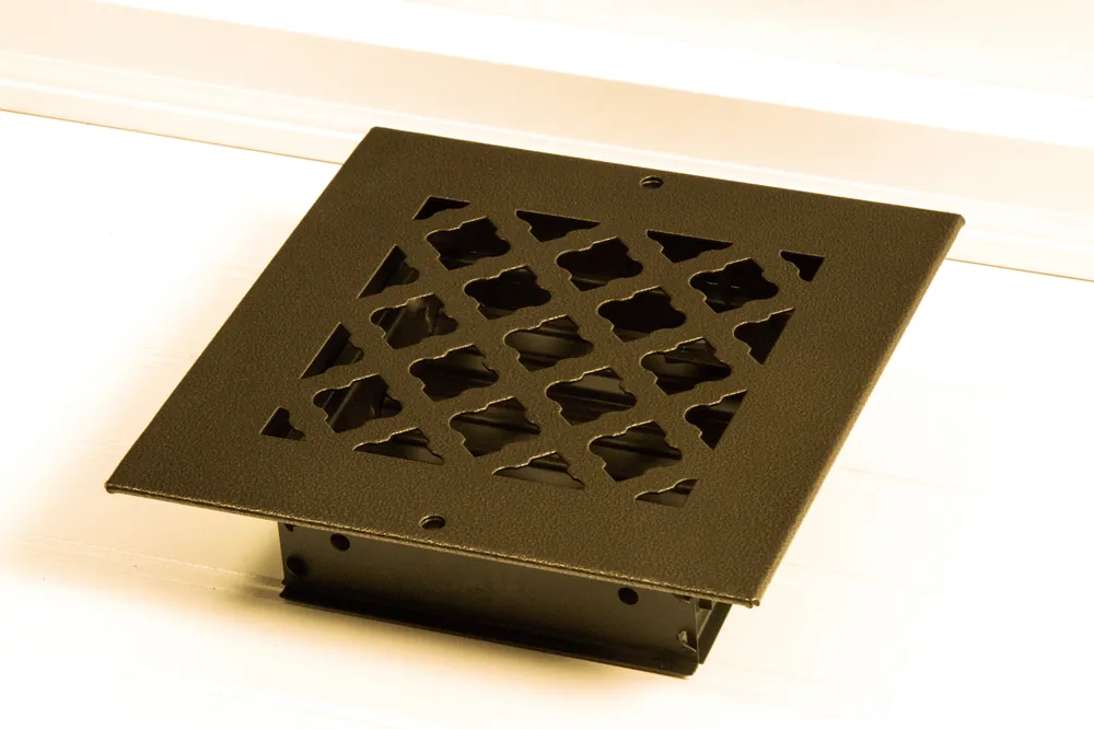 SteelCrest BTU6X6SORBH Supply Vent Damper 6x6 Grille