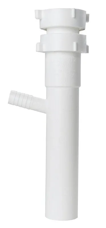 Sioux Chief 230-57060825 Dishwasher Tailpiece All Purpose 1-1/2 X 8 W/ 1/2 Dwbr