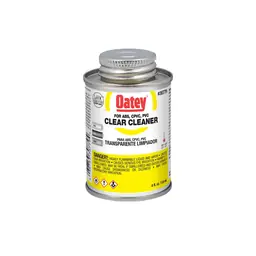 Oatey 30779 Clear Pipe Cleaner 4 Oz Dwv Pvc Abs Cpvc