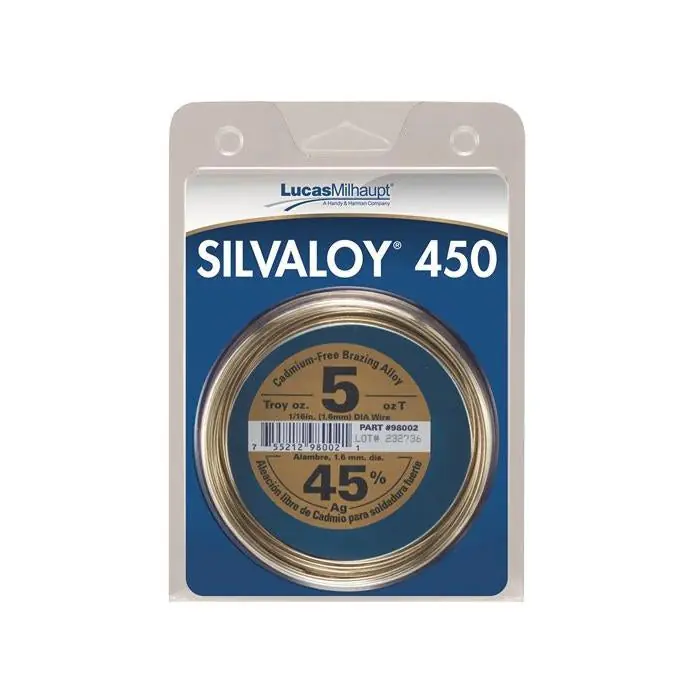 Lucas-Milhaupt 57302 LucasMilhaupt® Brazing Alloy 1/16 in Dia
