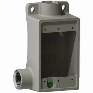 Hubbell FSL1 FSL Type Shallow Device Box 1/2 inches