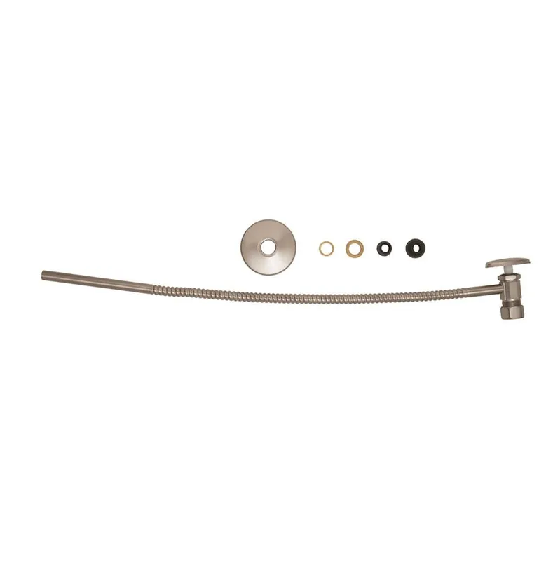 Trim To The Trade 4T-3820-31 Angle Stop with 20 inches Riser - 1/2 inches Compression