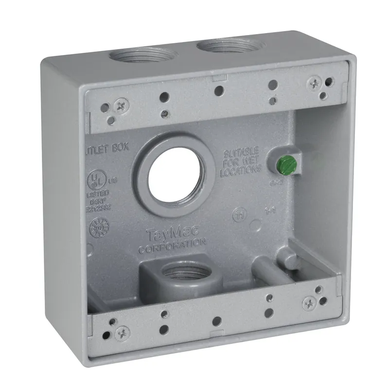 Hubbell DB475S Raco 2G WP Box (4) 3/4 In. O