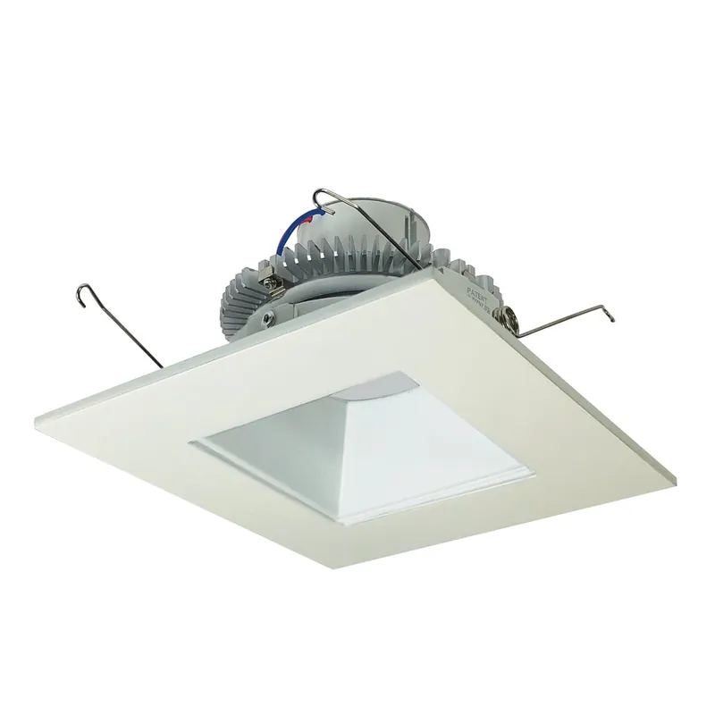 Nora Lighting NLCBC2-65640MPW/A 6 inches Cobalt Click Square Retrofit Reflector 10W