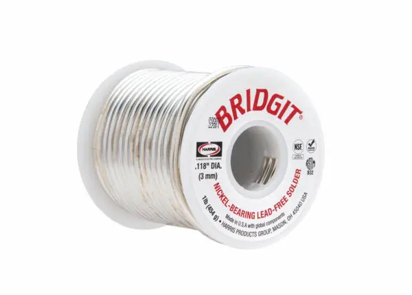Lincoln Electric BRGT61 Bridgit Lead-Free Solid Wire Solder