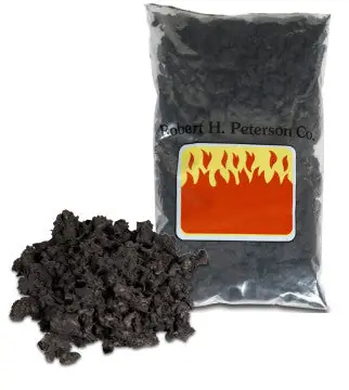 Rh Peterson Eb-1 Real Fyre Black Embers 6 Ounce/Bag