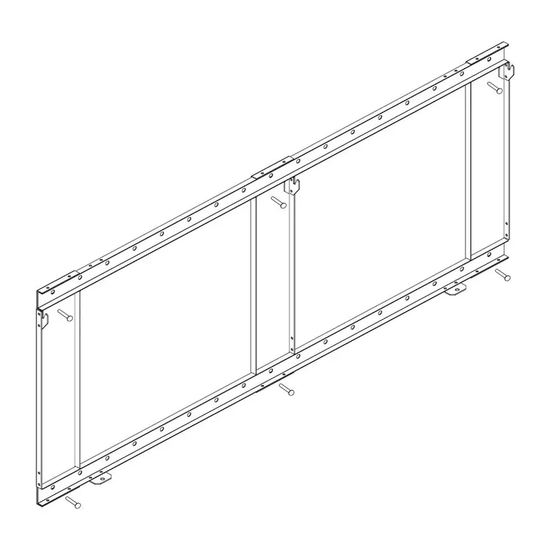 Simplifire BRACKET-ALL48 Wall Mount Kit for 48-Inch Allusion Electric Fireplace