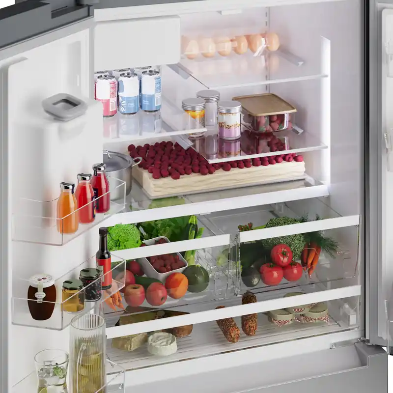 Bosch B36FD10ENS French Door Bottom Mount Refrigerator 36 feet' Stainless Steel