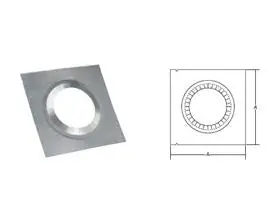 Selkirk 106406 Firestop Spacer 6 Inch Rv Quick Grip