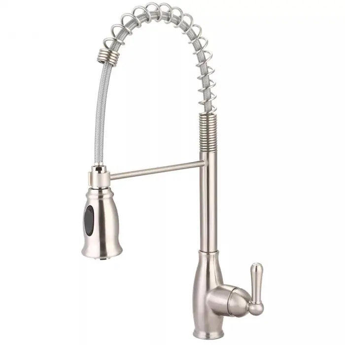 Pioneer K-5045 Olympia Single Handle Pre-Rinse Spring Pull-Down Kitchen Faucet