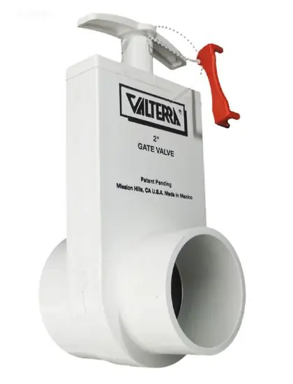 Maax Spas 212011 Gate Valve 2 Inch Pvc Socket Spigot