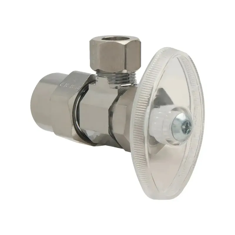 Brasscraft pr19xc multi-turn water stop 1/2 inch x 3/8 inch angle stop
