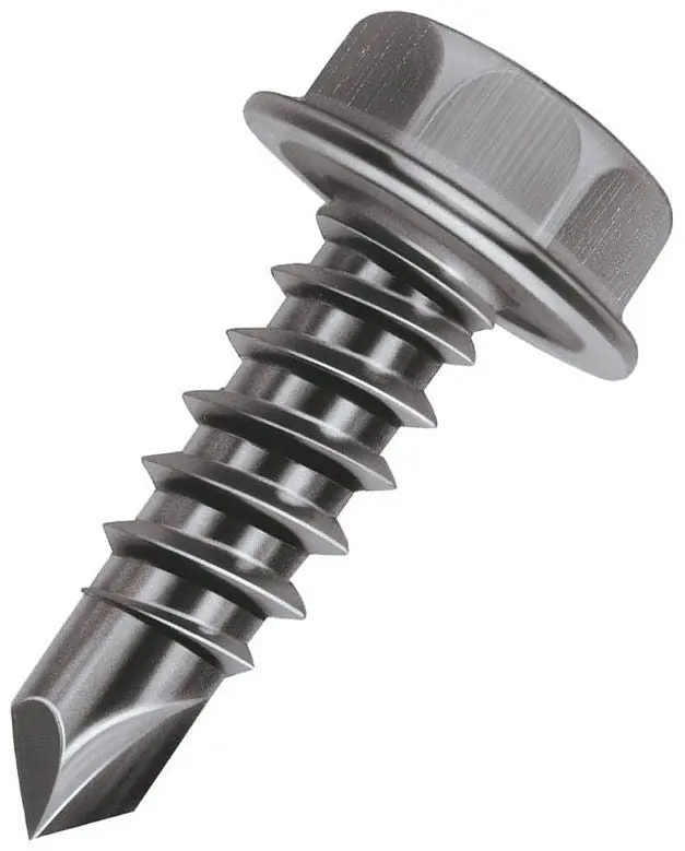 Malco 55467 Hex Head Sheet Metal Screws 10-16 X 3/4 in 100pk