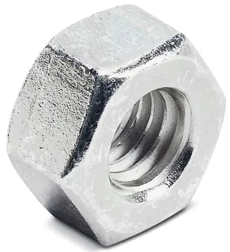 Thomas Betts e-145-1/2 Standard Hex Nut 1/2 in Steel